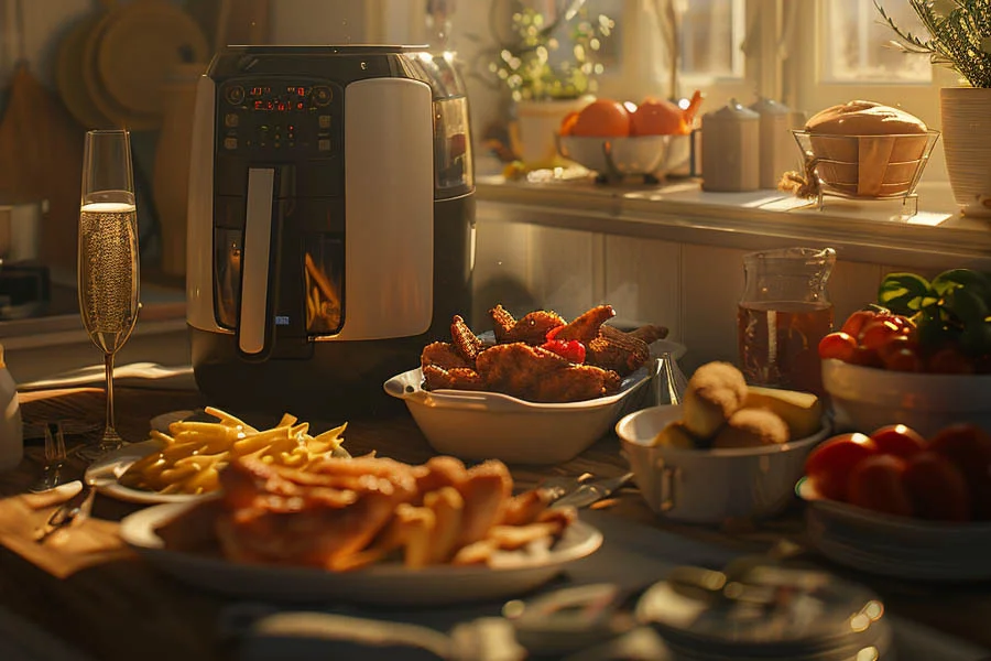 Smart Digital Air Fryer for Family Meals